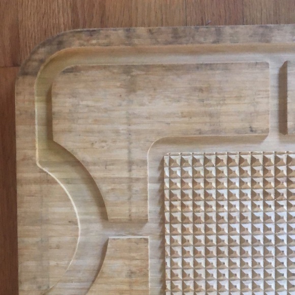 Simply Bamboo Reversible Extra Large Butcher Block. Cutting Board. Brown - Picture 4 of 9